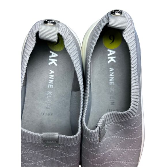 Anne Klein Gray Diamond IFlex Slip-On Aktina Shoes Sneaker Size 9M - Picture 6 of 9